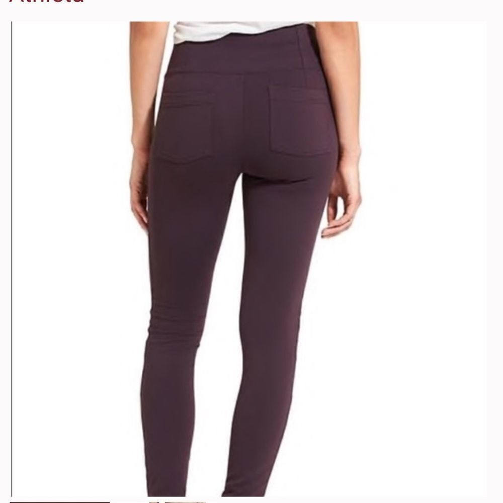 Athleta leggings womens Metro High Waisted Legging deep purple medium